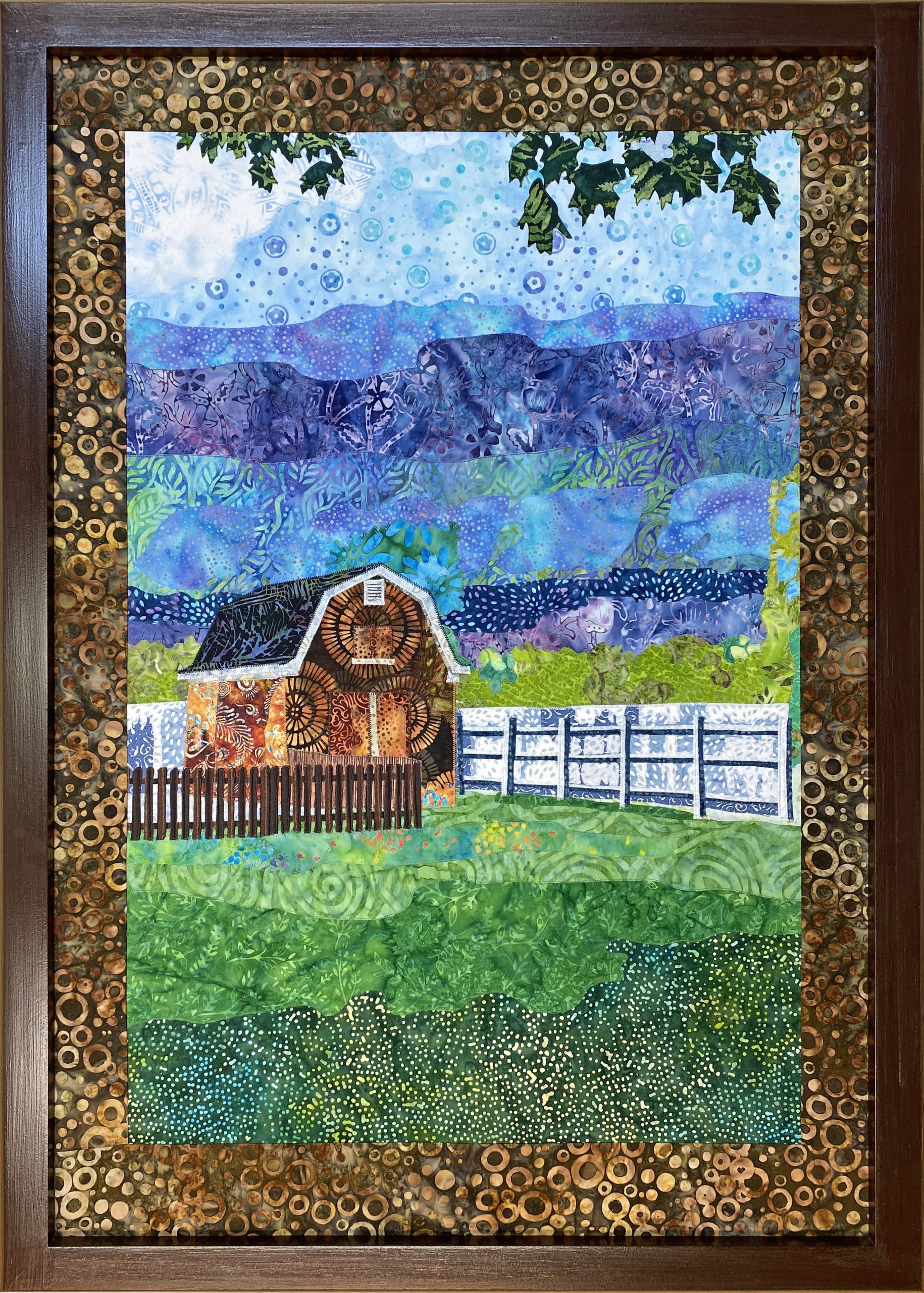 Barn And Fence Original Large