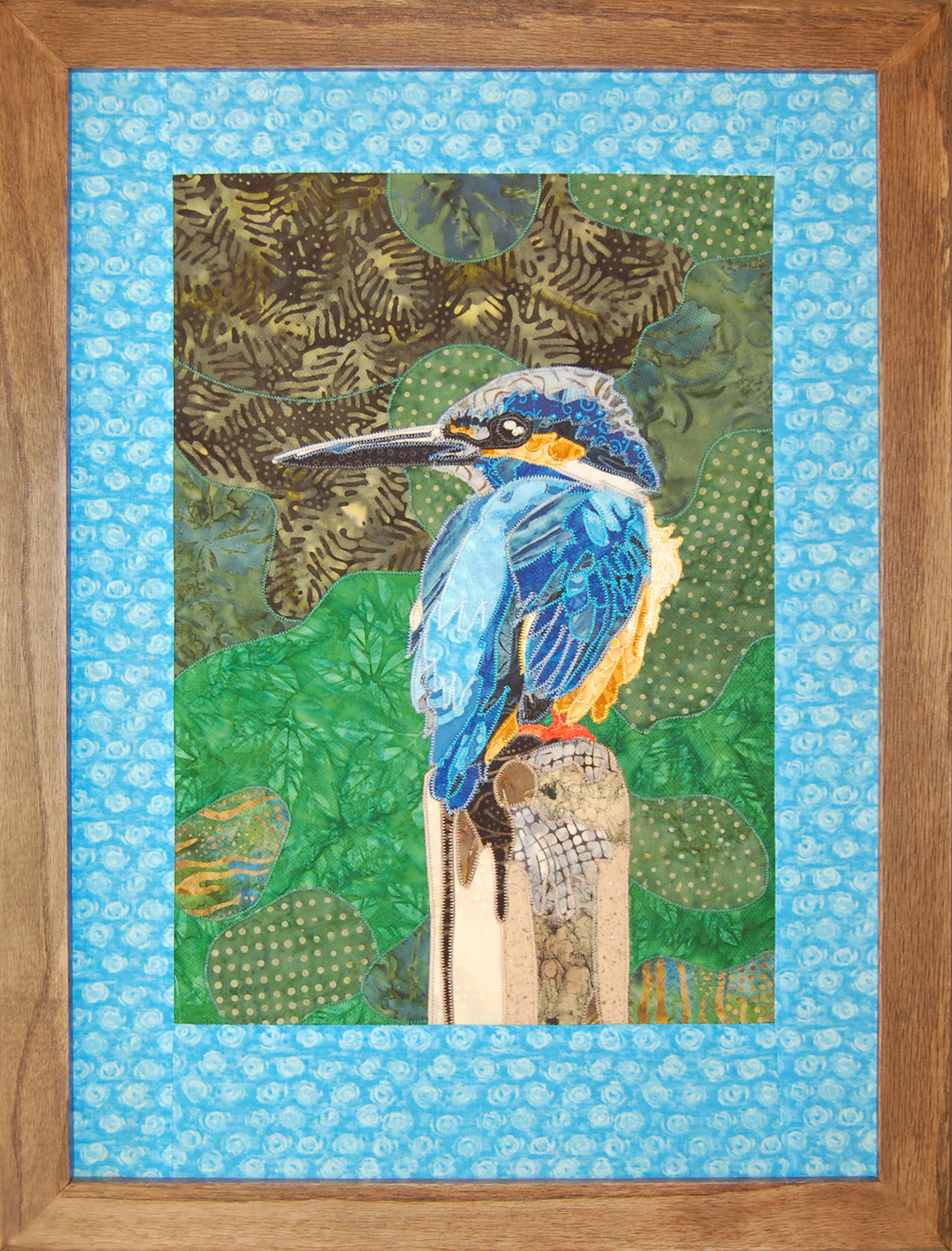 Blue Bird By The Sea Original Medium