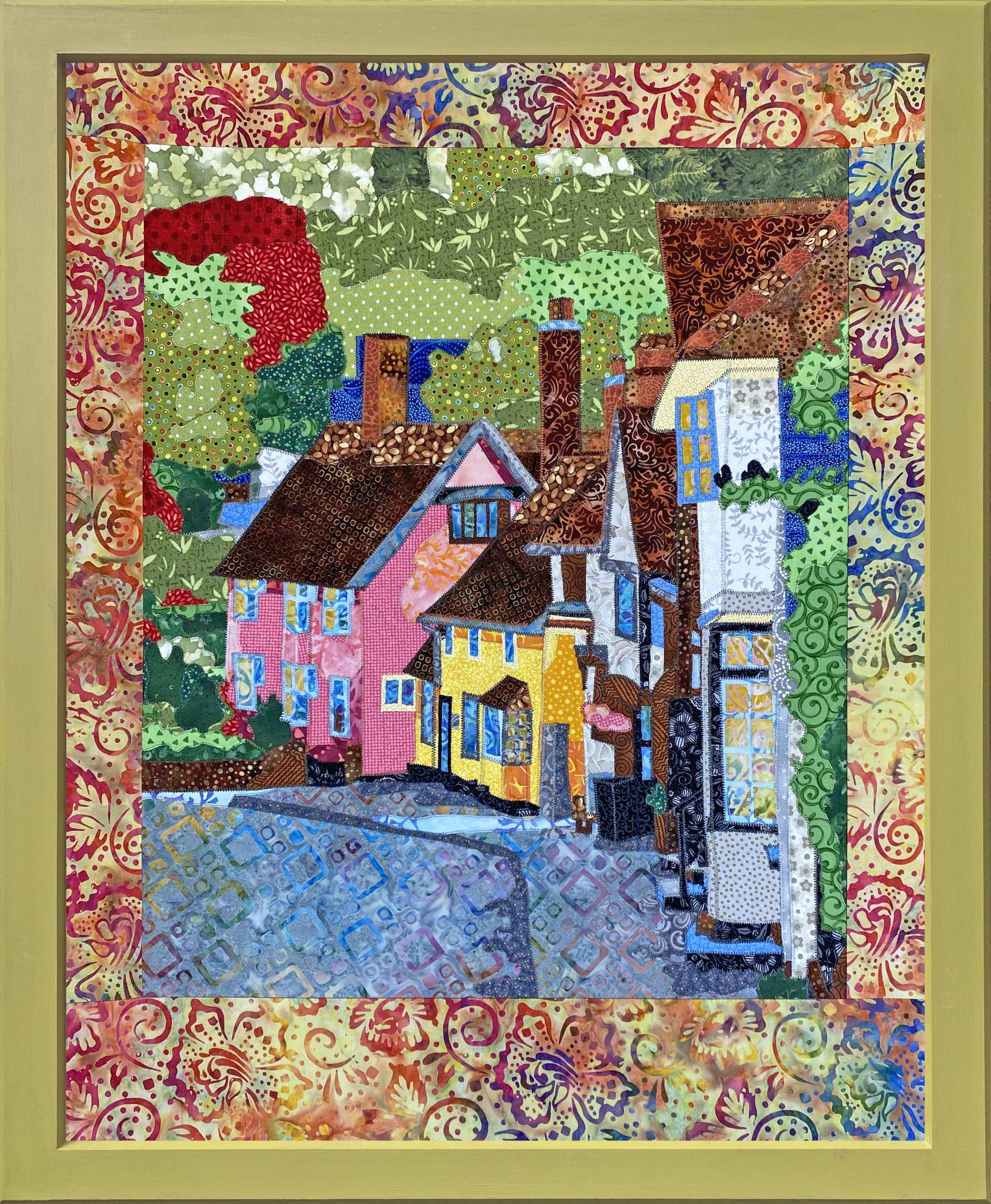 Colorful Village Original Large