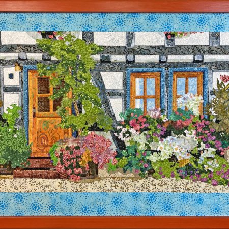 Cottage In Blue Original Large