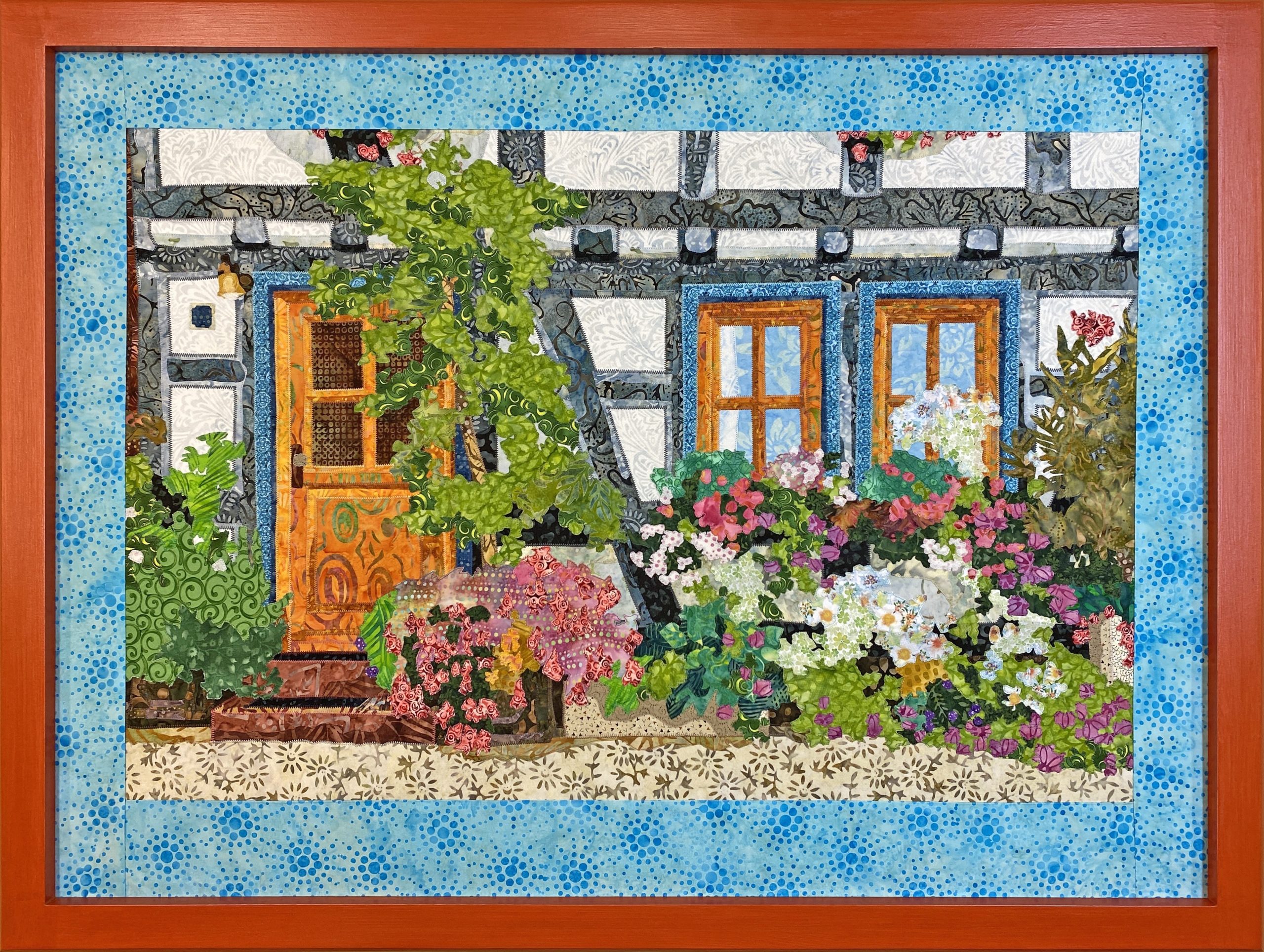 Cottage In Blue Original Large