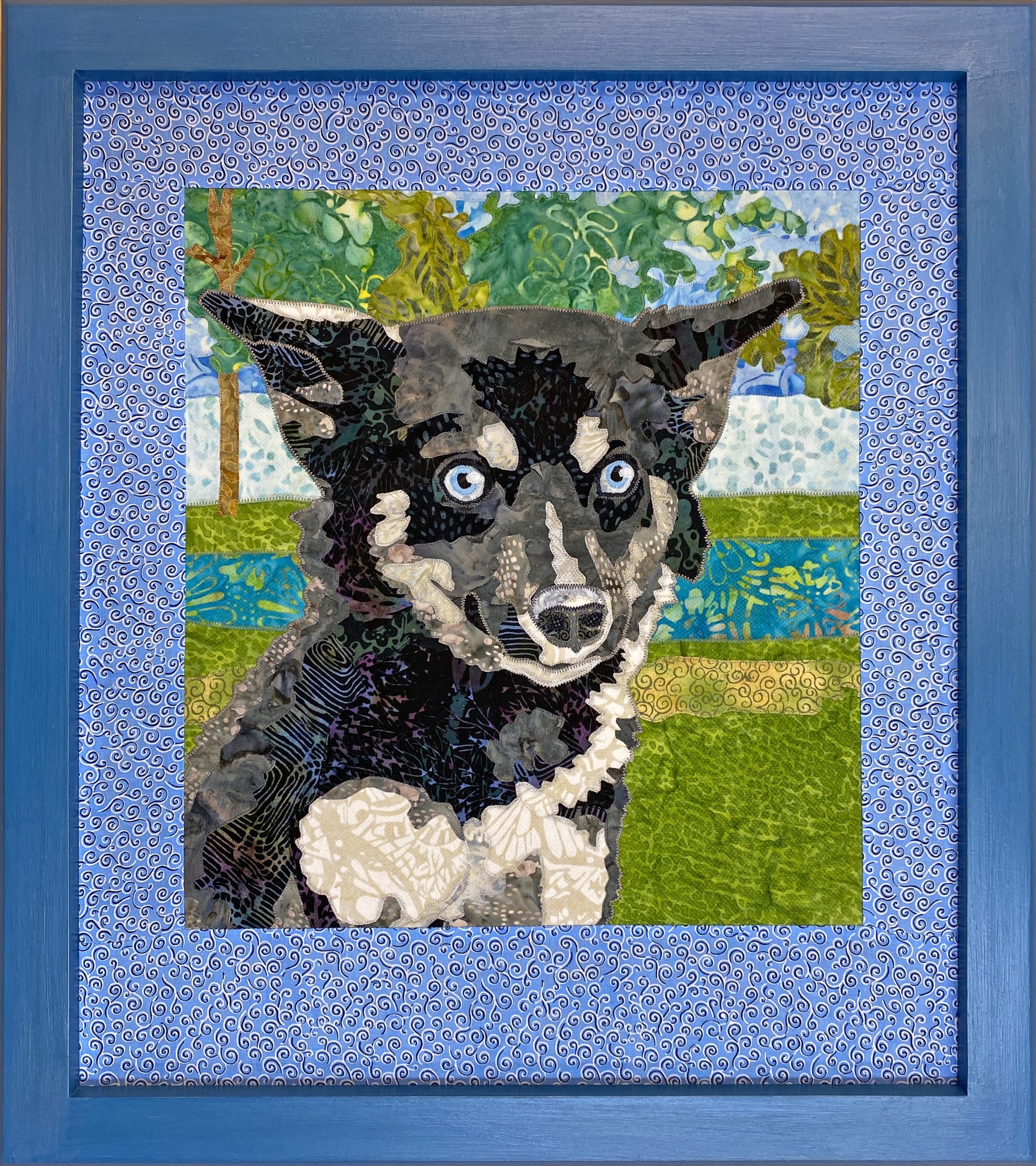 Doggy Blue Eyes Original Medium
