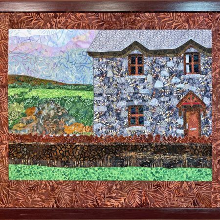 Gray Stone House Original Large