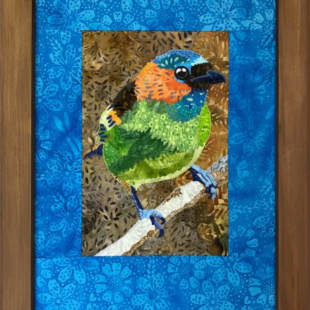Green Blue Bird Original Small