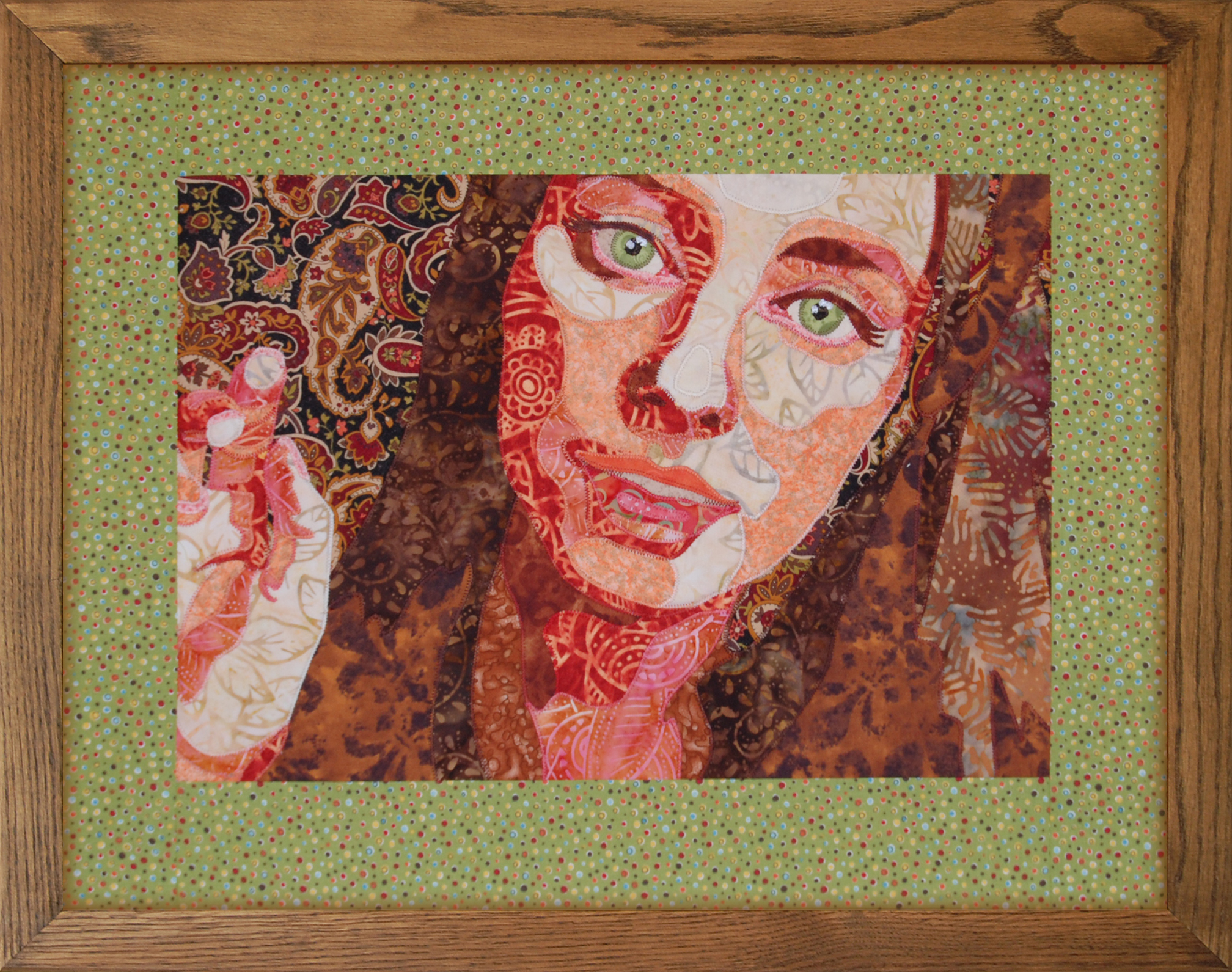 Green Eyed Girl Original Medium