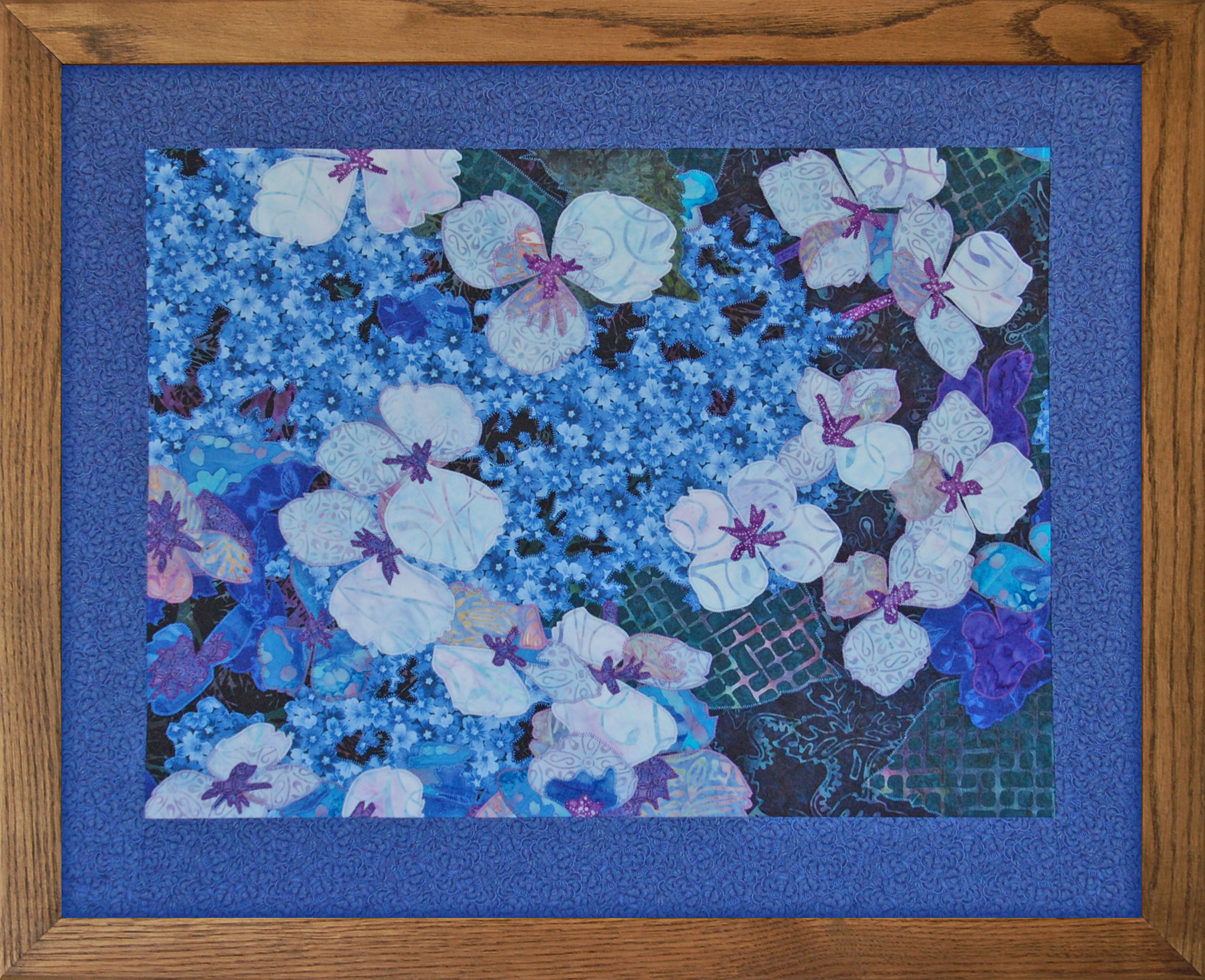 Hydrangea Blue Original Large