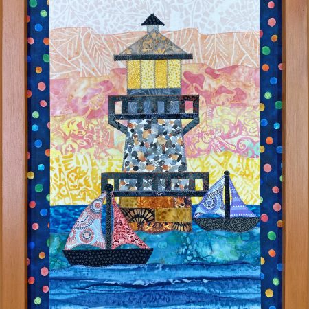 Lighthouse Over The Lake Original Medium