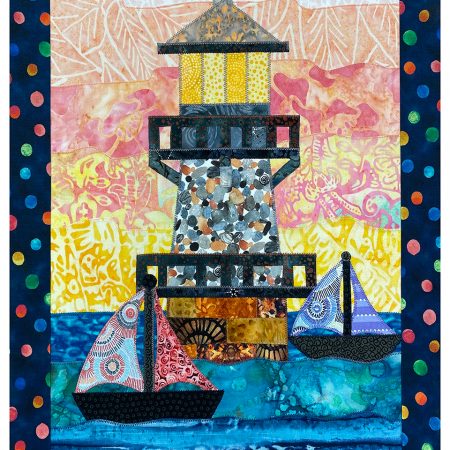 Lighthouse Over the Lake Reproduction Large