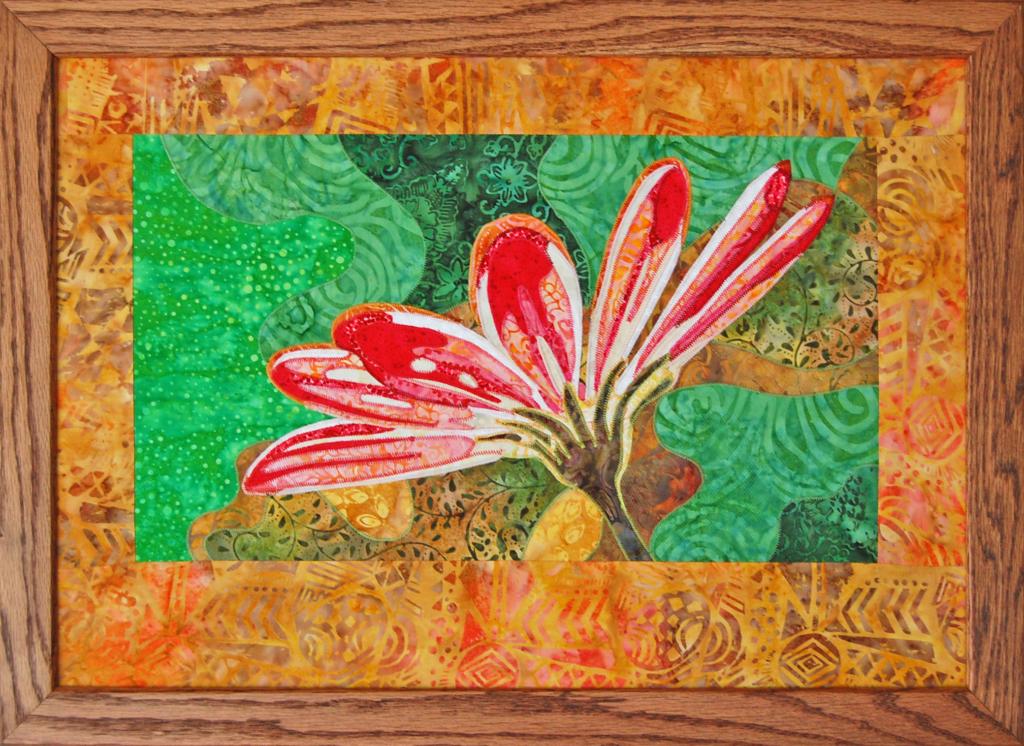 Pink And Yellow Daisy Original Large