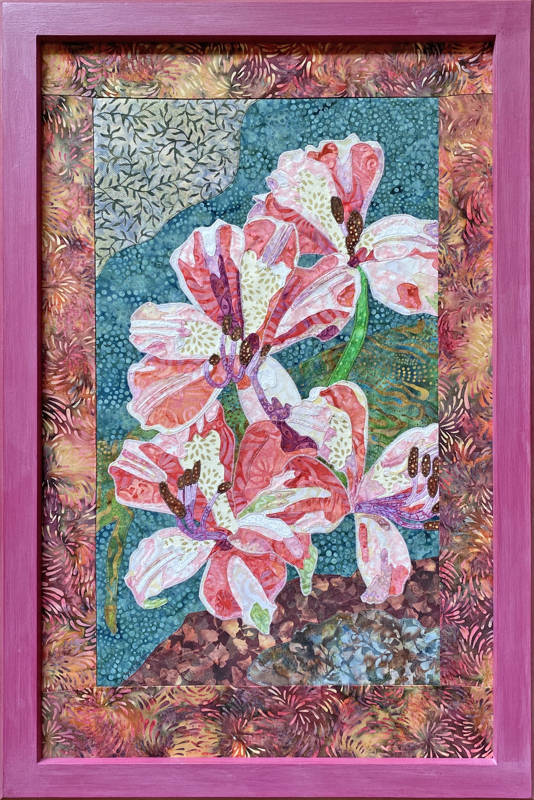 Pink Lilies Original Large