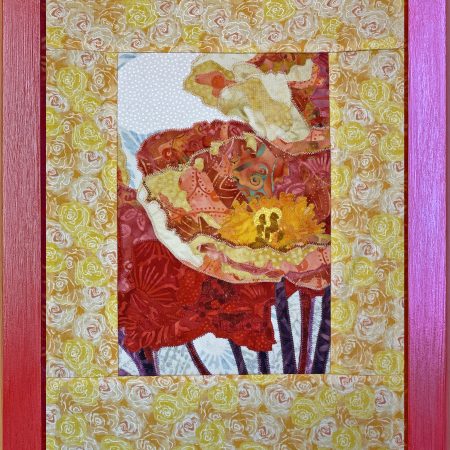 Red White Poppy Original Small