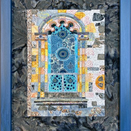 Stone Window Blue Original Medium