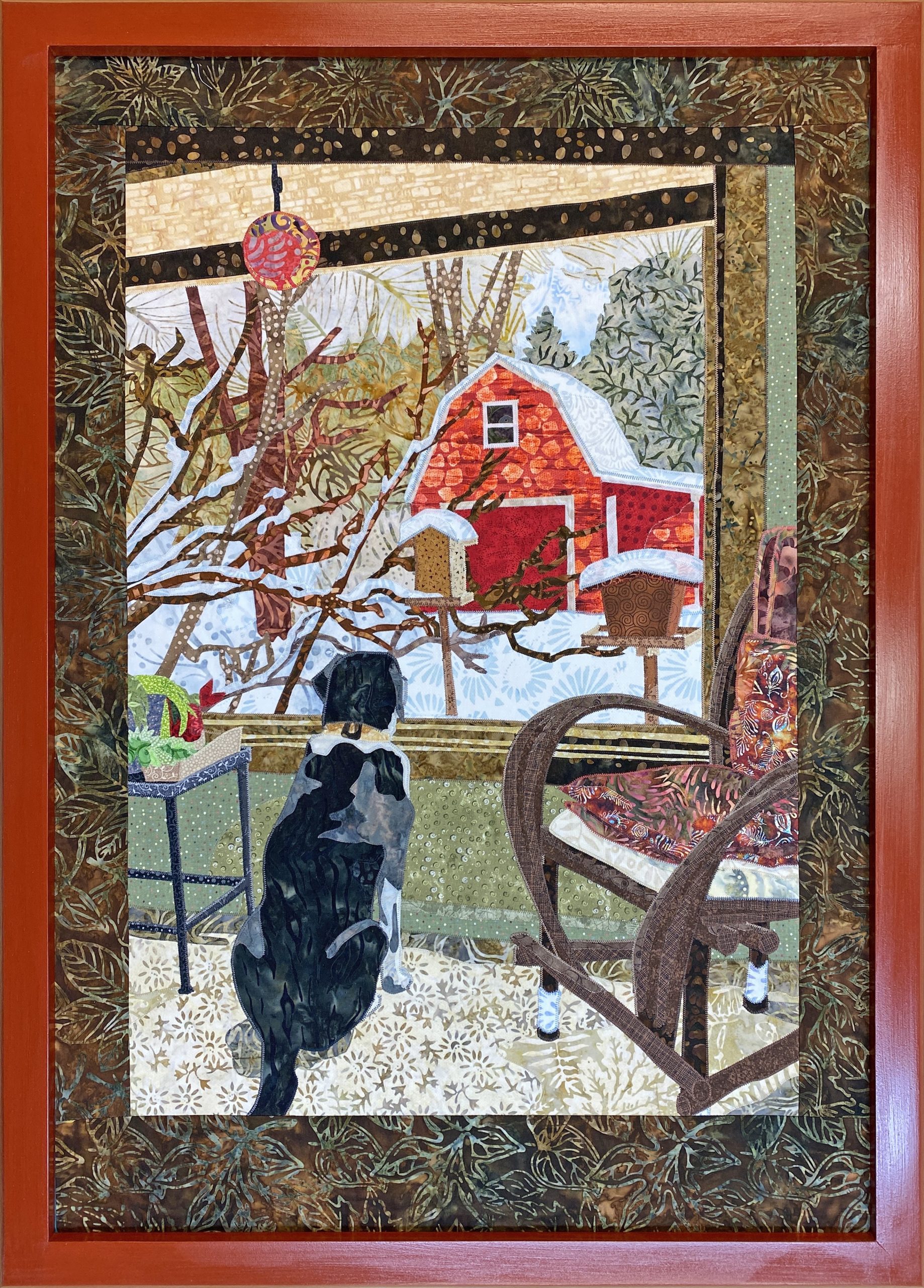 Winter Barn Original Large